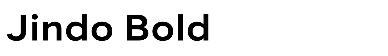 Jindo Bold
